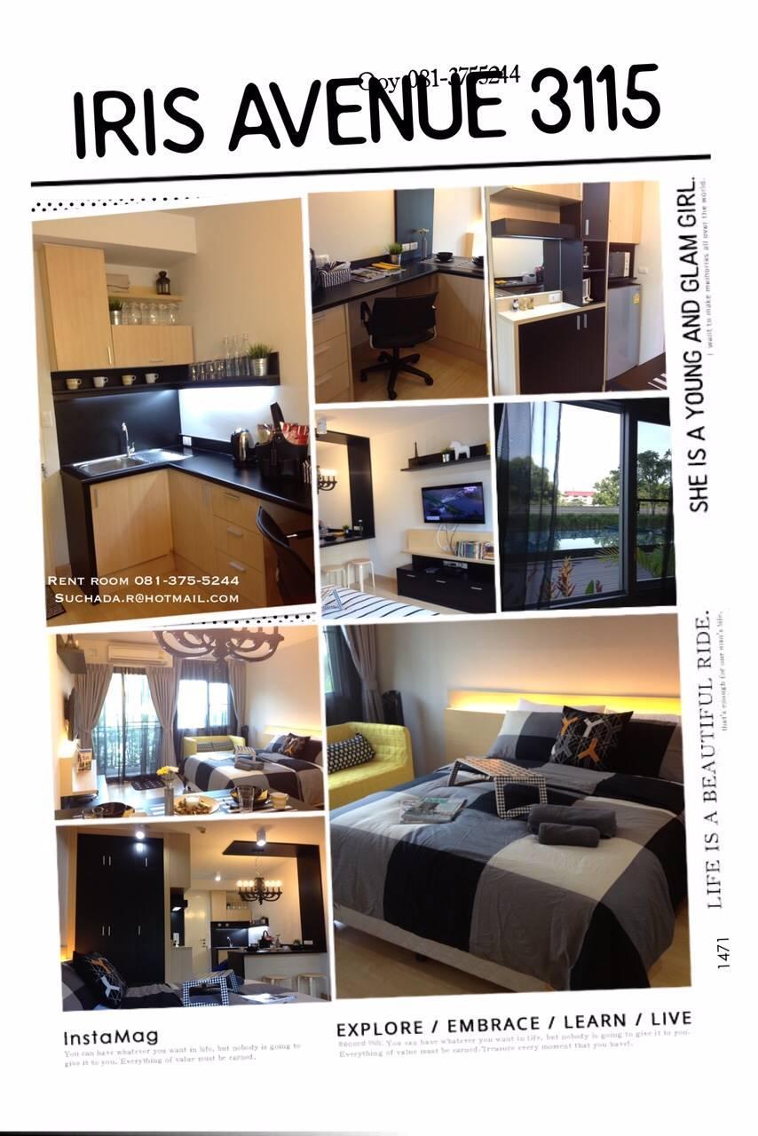 เช่าคอนโด ไอริส แอเวนิว อ่อนนุช-สุวรรณภูมิ คอนโดมิเนียม - Condo Rental IRIS Avenue Onnuch-Suvarnabhumi condominium - 519188