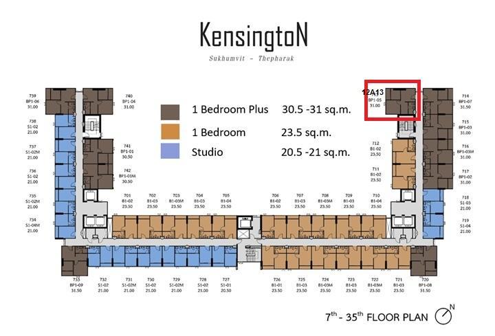 ขายคอนโด เคนซิงตัน สุขุมวิท – เทพารักษ์ คอนโดมิเนียม - Sell Condo Kensington Sukhumvit-Theparak condominium - 543217