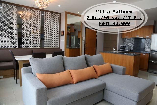 เช่าคอนโด วิลล่า สาทร คอนโดมิเนียม - Condo Rental Villa Sathorn condominium - 544313