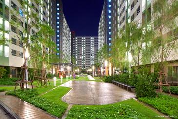 เช่าคอนโด ลุมพินี พาร์ค นวมินทร์-ศรีบูรพา คอนโดมิเนียม - Condo Rental Lumpini Park Nawamin - Si Burapha condominium - 553526
