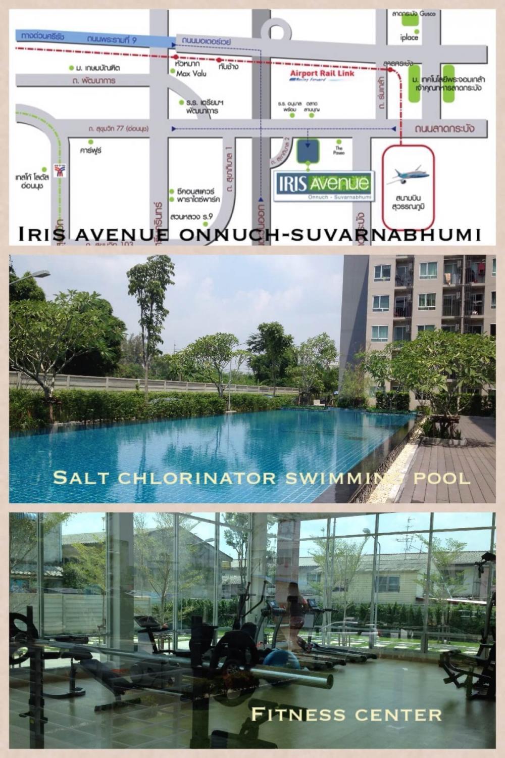 เช่าคอนโด ไอริส แอเวนิว อ่อนนุช-สุวรรณภูมิ คอนโดมิเนียม - Condo Rental IRIS Avenue Onnuch-Suvarnabhumi condominium - 557057