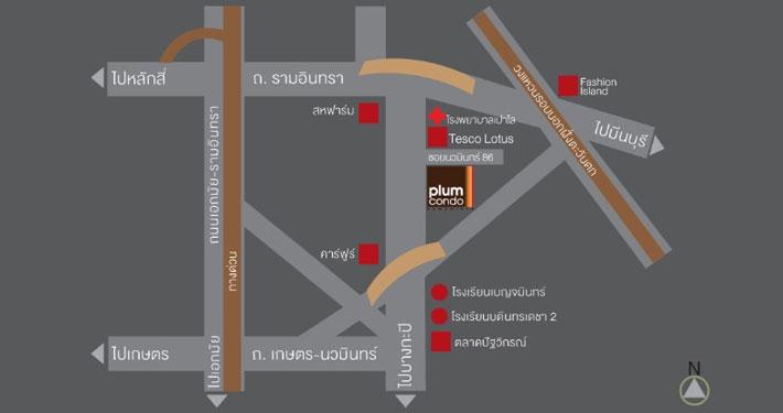 เช่าคอนโด พลัม คอนโด นวมินทร์ - Condo Rental Plum Condo Nawamintr - 836148