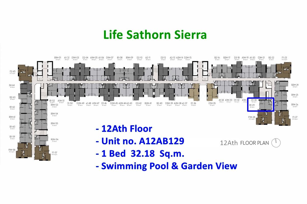 ขายคอนโด ไลฟ์ สาทร เซียร์รา - Sell Condo   - 2167895