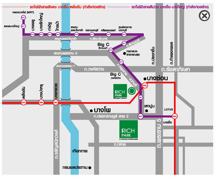 เช่าคอนโด ริชพาร์ค 2 @ เตาปูน อินเตอร์เชนจ์ คอนโดมิเนียม - Condo Rental Richpark 2 @ Taopoon Interchange condominium - 973265