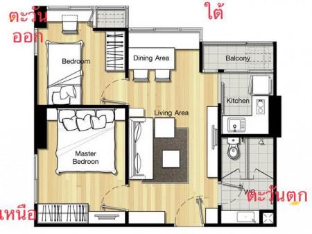 ขายคอนโด ยู ดีไลท์ 2 แอท บางซื่อ สเตชั่น คอนโดมิเนียม - Sell Condo U Delight 2 @ Bangsue Station condominium - 1040409