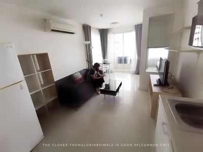 เช่าคอนโด เดอะ โคลเวอร์ ทองหล่อ - Condo Rental   - 1538346