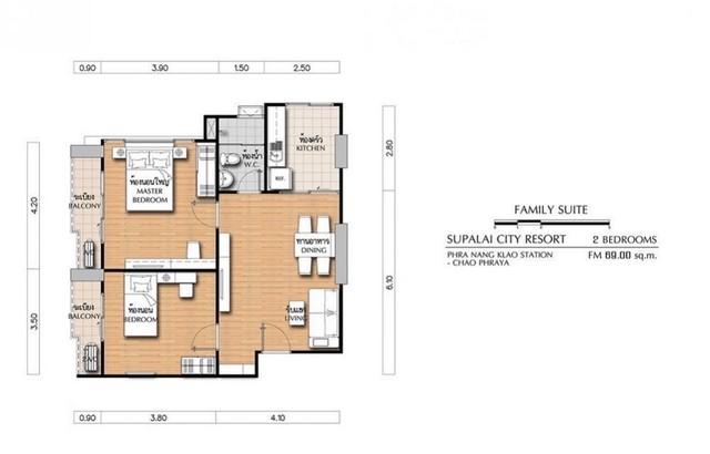 ขายคอนโด ศุภาลัย ซิตี้ รีสอร์ท สถานีพระนั่งเกล้า-เจ้าพระยา - Sell Condo Supalai City Resort Phra Nang Klao Station - 1994295