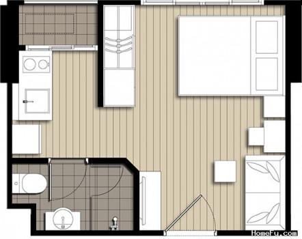 เช่าคอนโด ไอดีโอ วุฒากาศ คอนโดมิเนียม - Condo Rental Ideo Wutthakat condominium - 2014692
