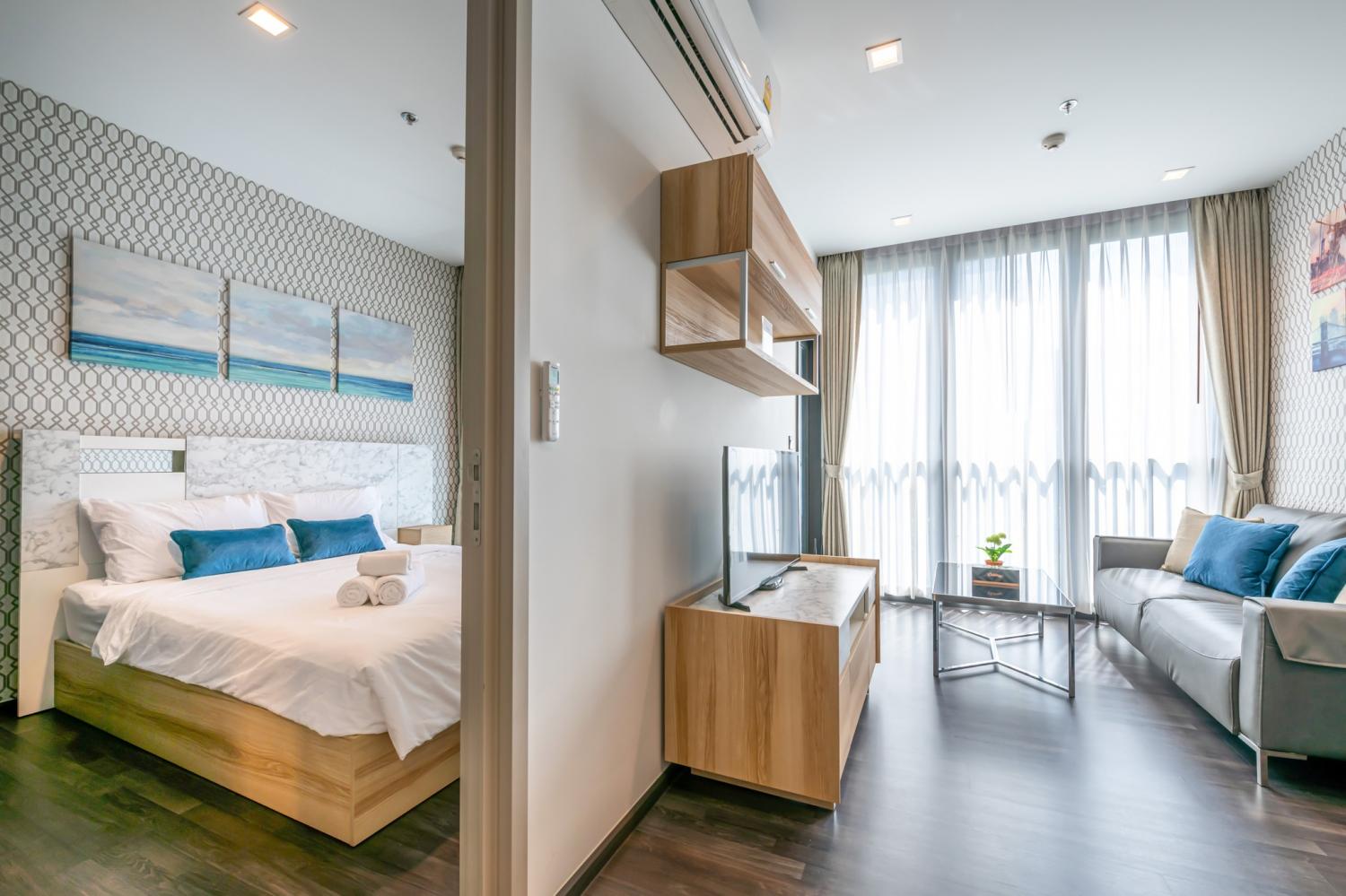 เช่าคอนโด เดอะ ไลน์ อโศก-รัชดา คอนโดมิเนียม - Condo Rental The Line Asoke-Ratchada condominium - 2049731