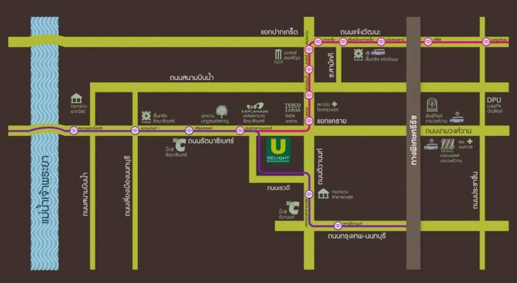 ขายคอนโด ยู ดีไลท์ รัตนาธิเบศร์ คอนโดมิเนียม - Sell Condo U Delight Rattanathibet condominium - 2201158