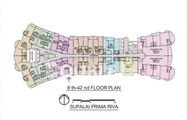 ขายคอนโด ศุภาลัย พรีมา ริวา คอนโดมิเนียม - Sell Condo Supalai Prima Riva condominium - 2232581