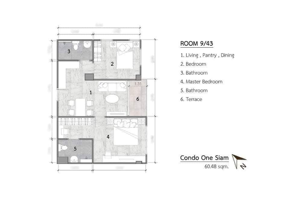 ขายคอนโด คอนโด วัน สยาม คอนโดมิเนียม - Sell Condo Condo One Siam condominium - 2377101