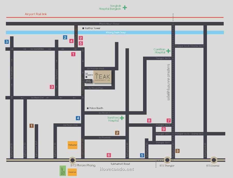เช่าคอนโด เดอะ ทีค สุขุมวิท 39 คอนโดมิเนียม - Condo Rental The Teak Sukhumvit 39 condominium - 2414105