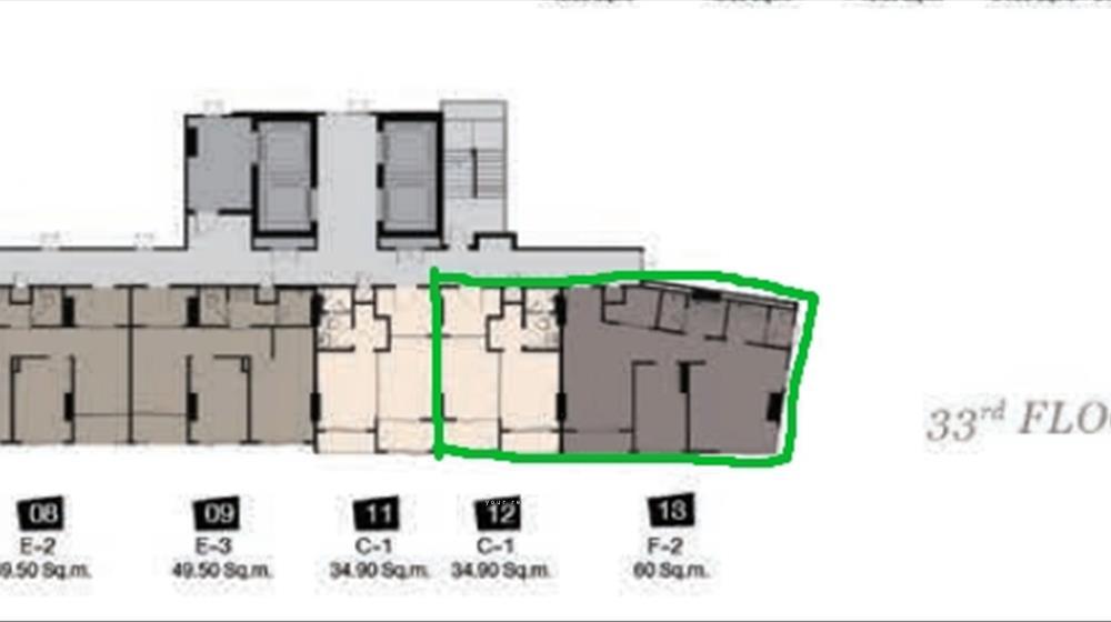 ขายคอนโด นิช โมโน เจริญนคร คอนโดมิเนียม - Sell Condo Niche Mono Charoen Nakorn condominium - 2559306