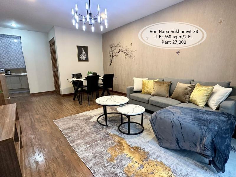 เช่าคอนโด วอน นภา สุขุมวิท38 คอนโดมิเนียม - Condo Rental Von napa Sukhumvit38 condominium - 2595692