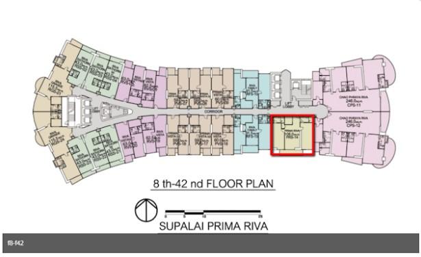 ขายคอนโด ศุภาลัย พรีมา ริวา คอนโดมิเนียม - Sell Condo Supalai Prima Riva condominium - 2608393