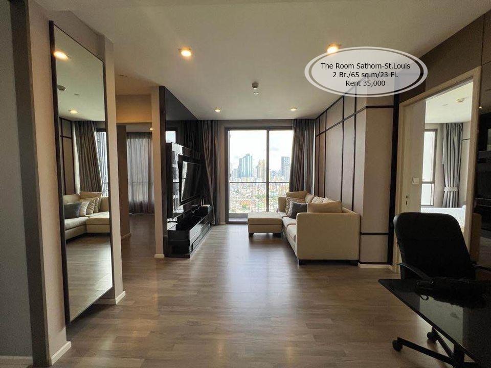 เช่าคอนโด เดอะ รูม สาทร - เซนหลุยส์ คอนโดมิเนียม - Condo Rental The Room Sathorn - St.Louis condominium - 2653477