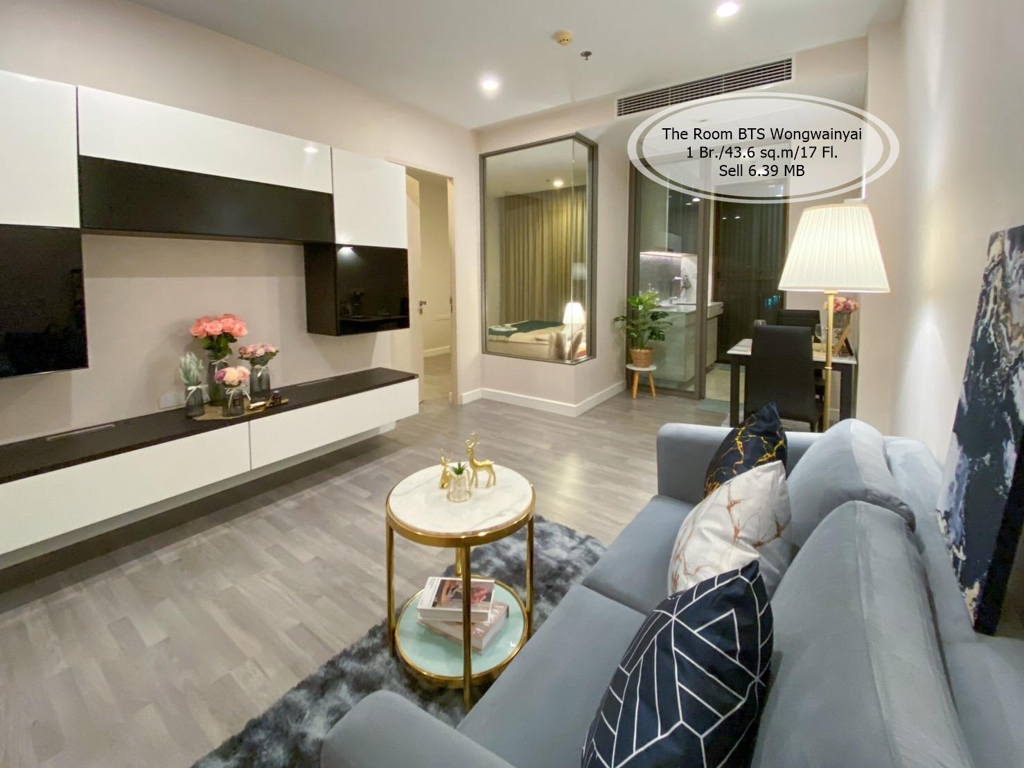 ขายคอนโด เดอะ รูม บีทีเอส วงเวียนใหญ่ คอนโดมิเนียม - Sell Condo The Room BTS Wongwian Yai condominium - 2677934
