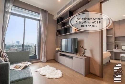 เช่าคอนโด เดอะ ดิโพลแมท สาทร คอนโดมิเนียม - Condo Rental The Diplomat Sathorn condominium - 2695996