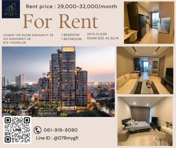 เช่าคอนโด เดอะ รูม สุขุมวิท 38 คอนโดมิเนียม - Condo Rental The Room Sukhumvit 38 condominium - 2772092