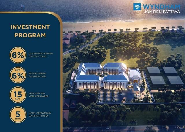 ขายคอนโด Wyndham Jomtien Pattaya - Sell Condo   - 2782257