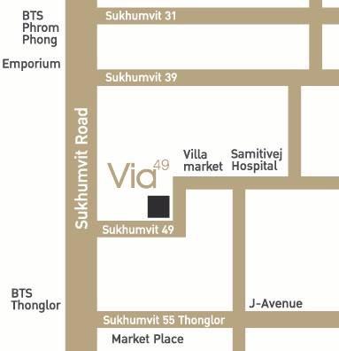 เช่าคอนโด เวีย 49 คอนโดมิเนียม - Condo Rental Via 49 condominium - 2818646