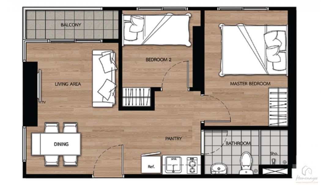 เช่าคอนโด น็อตติ้ง ฮิลล์ สุขุมวิท-แพรกษา คอนโดมิเนียม - Condo Rental Notting Hill Sukhumvit-Praksa Condominium - 2896539