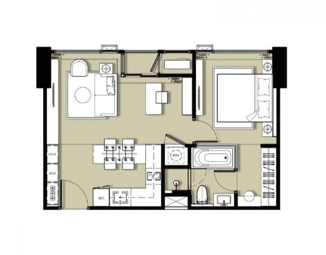 เช่าคอนโด Hyde Heritage Thonglor : ไฮด์ เฮอริเทจ ทองหล่อ - Condo Rental   - 2898102