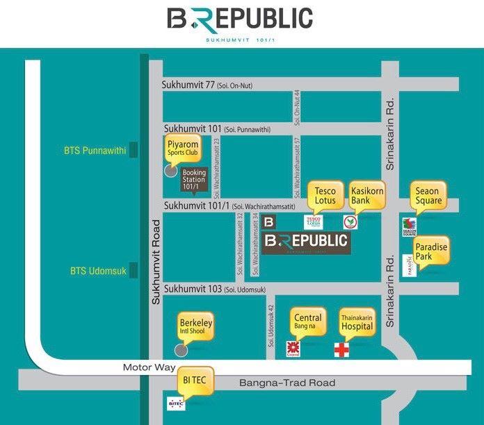 ขายคอนโด บี รีพับบลิค คอนโดมิเนียม - Sell Condo B Republic condominium - 2900699