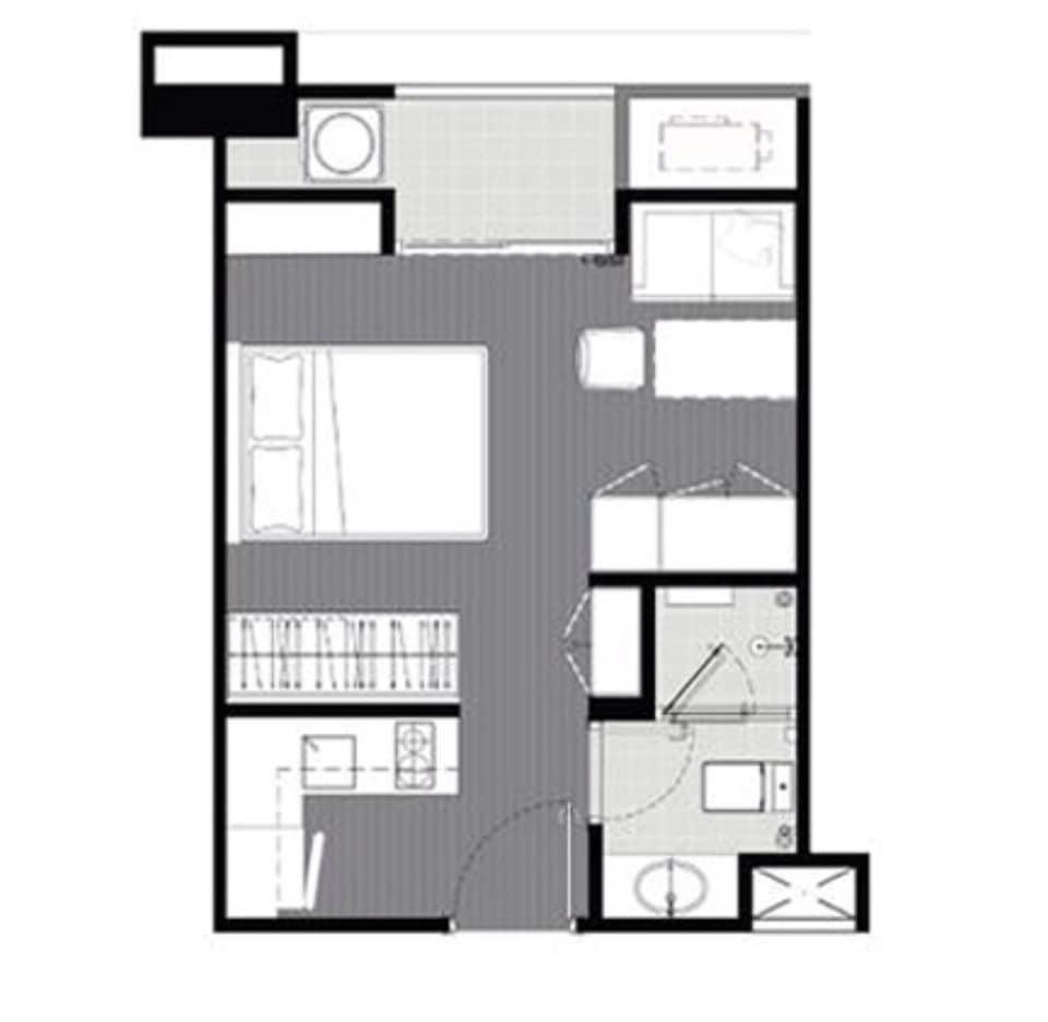 เช่าคอนโด ดิ เอดิเตอร์ สะพานควาย คอนโดมิเนียม - Condo Rental The Editor Saphan Khwai condominium - 3012217