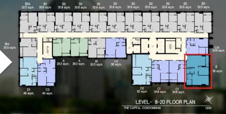 ขายคอนโด เดอะ แคปปิตอล ราชปรารภ-วิภาฯ - Sell Condo   - 3026545