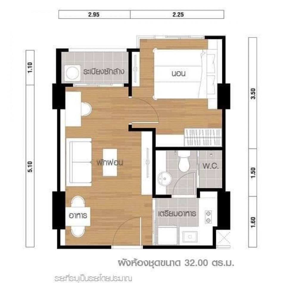 ขายคอนโด ลุมพินี พาร์ค ริเวอร์ไซด์ พระราม 3 - Sell Condo   - 3057454