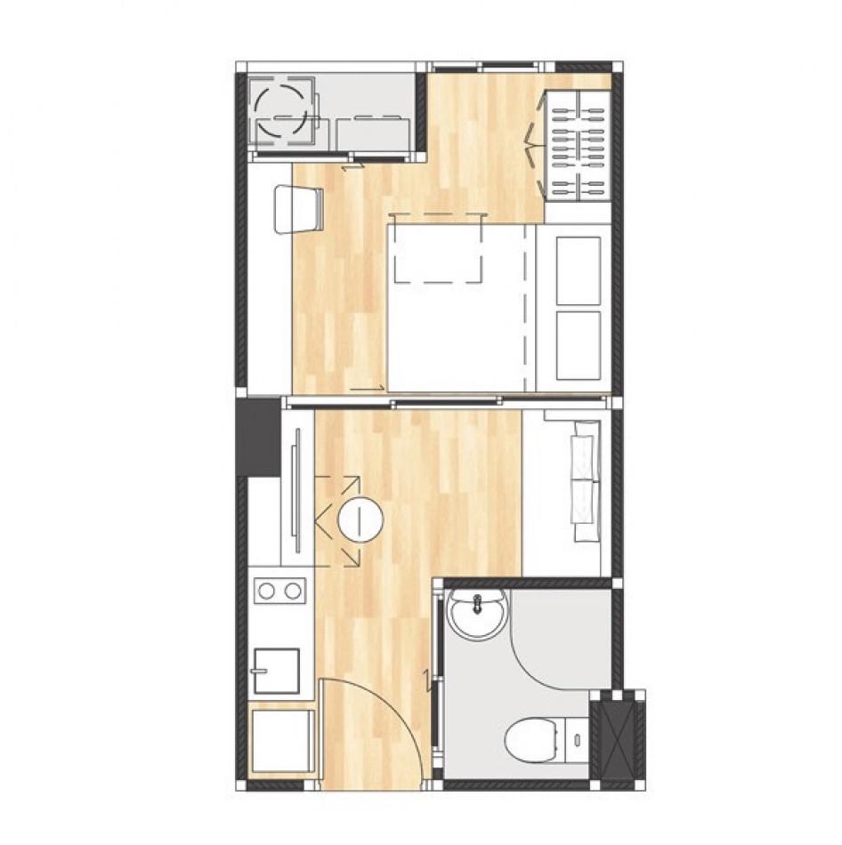 เช่าคอนโด Pause id สุขุมวิท 107 - Condo Rental   - 3063122