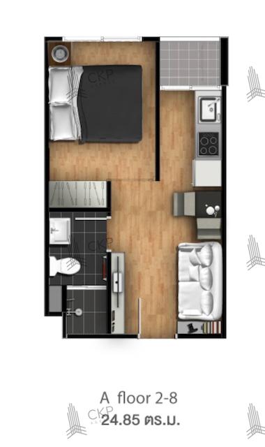 ขายคอนโด ดิ ไอริส บางใหญ่ คอนโดมิเนียม - Sell Condo The Iris Bangyai condominium - 3081584