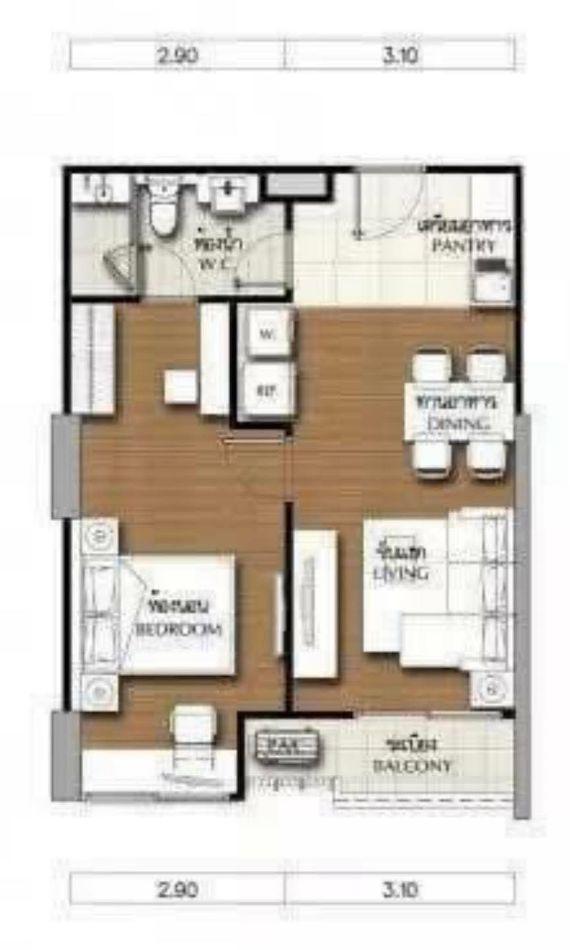 ขายคอนโด ศุภาลัย เอลีท สาทร-สวนพลู คอนโดมิเนียม - Sell Condo Supalai Elite Sathorn-Suanplu condominium - 3111208