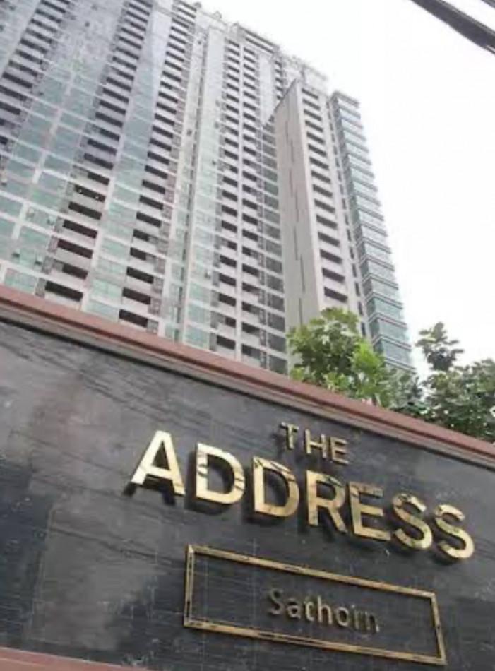 ขายคอนโด The Address สาทร (ดิ แอดเดรส สาทร) - Sell Condo   - 3115760