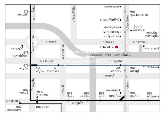 เช่าคอนโด เดอะ ไลน์ อโศก-รัชดา คอนโดมิเนียม - Condo Rental The Line Asoke-Ratchada condominium - 3126028