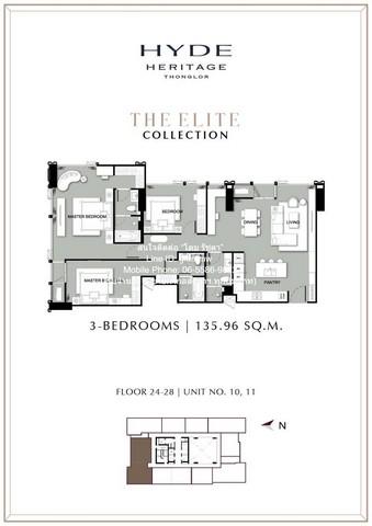ขายคอนโด ไฮด์ เฮอริเทจ ทองหล่อ คอนโดมิเนียม - Sell Condo Hyde Heritage Thonglor condominium - 3130862