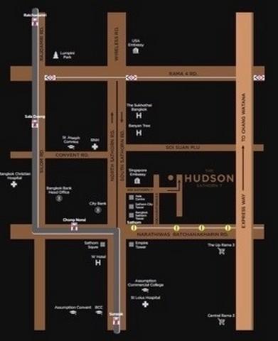 ขายคอนโด เดอะ ฮัดสัน สาทร7 คอนโดมิเนียม - Sell Condo The Hudson Sathorn7 condominium - 3132239