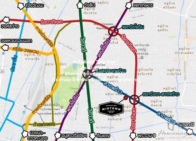 เช่าคอนโด แชปเตอร์วัน มิดทาวน์ ลาดพร้าว24 คอนโดมิเนียม - Condo Rental Chapter One Midtown Ladprao24 condominium - 3147786