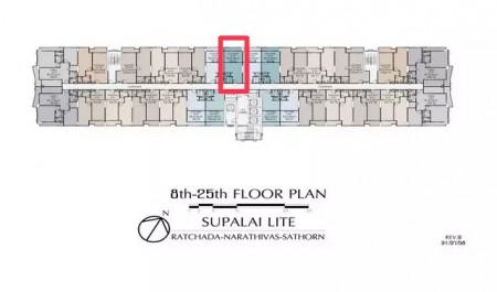 ขายคอนโด Supalai Lite รัชดาฯ-นราธิวาส-สาทร (ศุภาลัย ไลท์ รัชดา-นราธิวาส-สาทร) - Sell Condo   - 3149724