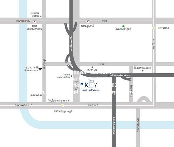 ขายคอนโด เดอะ คีย์ สาทร-เจริญราษฎร์ คอนโดมิเนียม - Sell Condo The Key Sathorn-Charoenraj condominium - 3157274