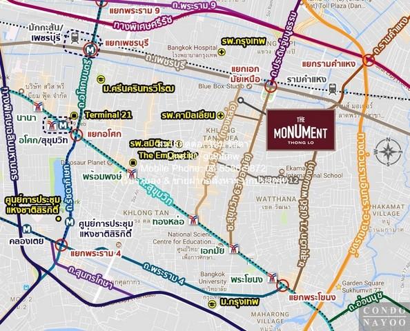 เช่าคอนโด เดอะ โมนูเมนต์ ทองหล่อ คอนโดมิเนียม - Condo Rental The Monument Thong Lo condominum - 3161381