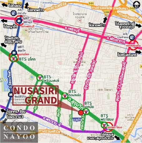 เช่าคอนโด ณุศาศิริ แกรนด์ คอนโดมิเนียม - Condo Rental Nusasiri Grand condominium - 3166019