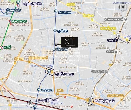 เช่าคอนโด เอ็กซ์ที ห้วยขวาง คอนโดมิเนียม - Condo Rental XT Huaikhwang condominium - 3166083