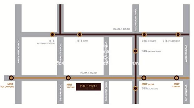 เช่าคอนโด แอชตัน จุฬา - สีลม คอนโดมิเนียม - Condo Rental Ashton Chula - Silom condominium - 3166319