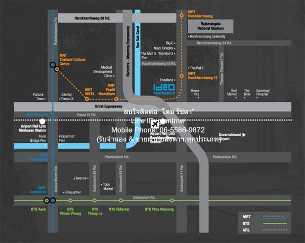 ขายคอนโด ไอดีโอ นิว พระราม 9 คอนโดมิเนียม - Sell Condo IDEO New Rama 9 condominium - 3166551